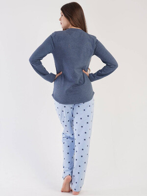 Купить Байковый комплект домашний с брюками VIENETTA 3032761838 в Украина в Lingerie.ua - Одяг для дому та відпочинку, Фото 4