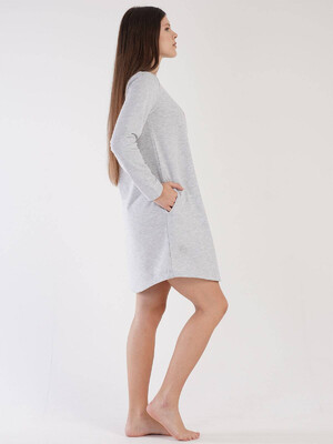 Купить Байковая туника с карманами VIENETTA 3032070000  в Украина в Lingerie.ua - Одяг для дому та відпочинку, Фото 6