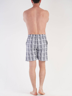 Купить Хлопковые шорты в клетку GAZZAZ 3040021012  в Украина в Lingerie.ua - Одяг для дому та відпочинку, Фото 4