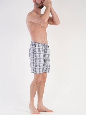 Купить Хлопковые шорты в клетку GAZZAZ 3040021012  в Украина в Lingerie.ua - Одяг для дому та відпочинку, Фото 6