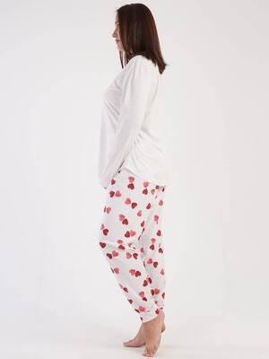 Купить Хлопковая пижама с длинным рукавом VIENETTA 3040051853 в Украина в Lingerie.ua - Одяг для дому та відпочинку, Фото 6