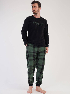 Купить Флисовая теплая пижама VIENETTA MAN 3030210357 в Украина в Lingerie.ua - Одяг для дому та відпочинку, Фото 2