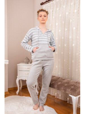 Купить Кашемировый костюм с худи MISSENDO U6727 в Украина в Lingerie.ua - Одяг для дому та відпочинку, Фото 2