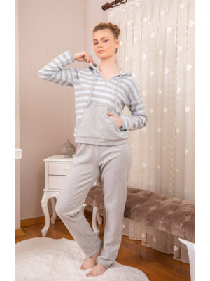 Купить Кашемировый костюм с худи MISSENDO U6727 в Украина в Lingerie.ua - Одяг для дому та відпочинку, Фото 6