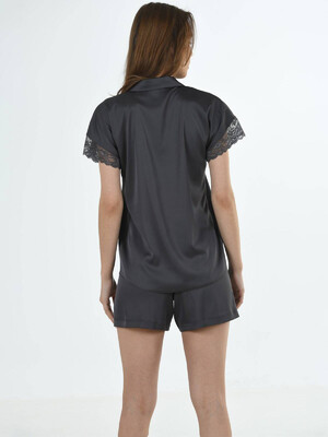 Купить Шелковая пижама с шортами VIENETTA 1612825085 в Украина в Lingerie.ua - Одяг для дому та відпочинку, Фото 7