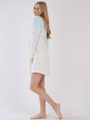 Купить Флисовая туника с длинным рукавом VIENETTA 3052200447 в Украина в Lingerie.ua - Одяг для дому та відпочинку, Фото 3