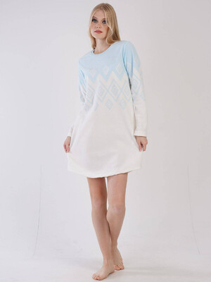 Купить Флисовая туника с длинным рукавом VIENETTA 3052200447 в Украина в Lingerie.ua - Одяг для дому та відпочинку, Фото 4