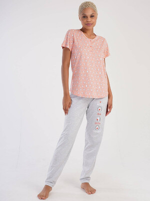 Купить Хлопковый домашний комплект с коротким рукавом VIENETTA 3051563414 в Украина в Lingerie.ua - Одяг для дому та відпочинку, Фото 7