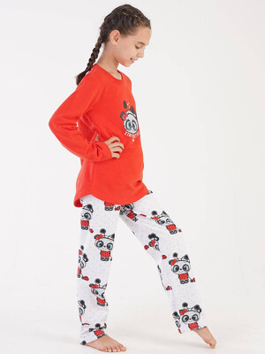 Купить Байковая пижама с брюками VIENETTA KIDS 3032500417 в Украина в Lingerie.ua - Одяг для дому та відпочинку, Фото 7