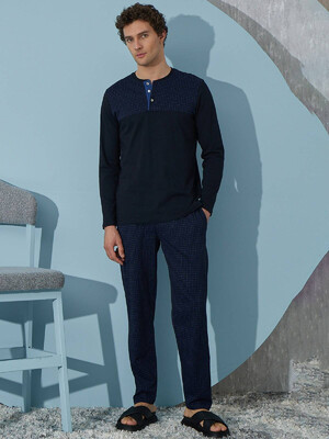 Купить Хлопковый комплект с брюками SEVIM 9419 в Украина в Lingerie.ua - Одяг для дому та відпочинку, Фото 2