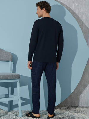 Купить Хлопковый комплект с брюками SEVIM 9419 в Украина в Lingerie.ua - Одяг для дому та відпочинку, Фото 4