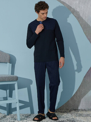 Купить Хлопковый комплект с брюками SEVIM 9419 в Украина в Lingerie.ua - Одяг для дому та відпочинку, Фото 5