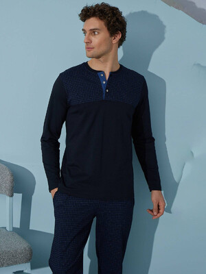 Купить Хлопковый комплект с брюками SEVIM 9419 в Украина в Lingerie.ua - Одяг для дому та відпочинку, Фото 6