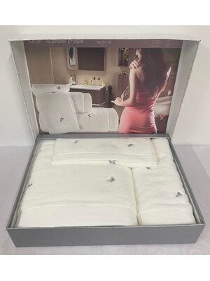 Купить Набор махровых полотенец MAISON D`OR Reve de Papillon в Украина в Lingerie.ua - Одяг для дому та відпочинку, Фото 1