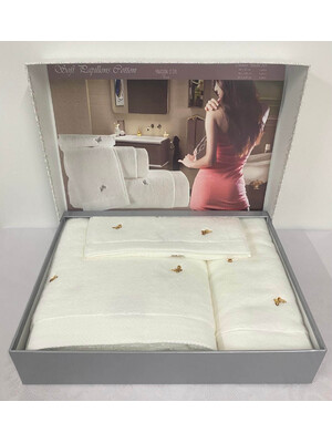 Купить Набор махровых полотенец MAISON D`OR Reve de Papillon в Украина в Lingerie.ua - Одяг для дому та відпочинку, Фото 3