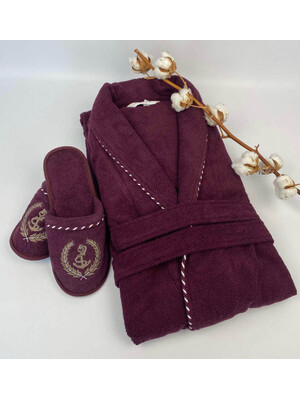 Купить Комплект із чоловічого махрового халата і капців MAISON D`OR Michel в Украина в Lingerie.ua - Одяг для дому та відпочинку, Фото 2