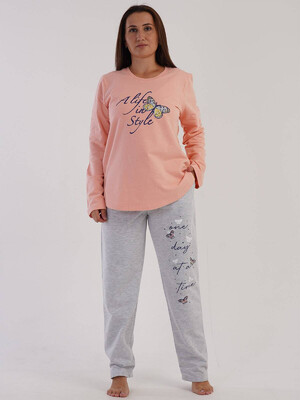 Купить Байковый комплект с длинным рукавом VIENETTA 3052230000 в Украина в Lingerie.ua - Одяг для дому та відпочинку, Фото 1