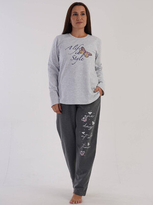 Купить Байковый комплект с длинным рукавом VIENETTA 3052230000 в Украина в Lingerie.ua - Одяг для дому та відпочинку, Фото 4