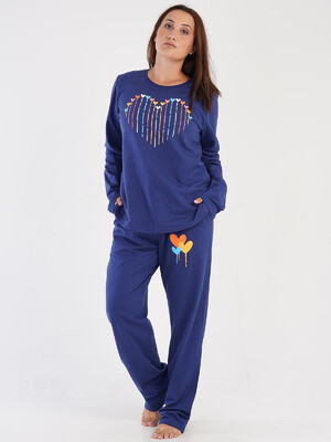 Купить Байковая женская пижама VIENETTA 3052210000 в Украина