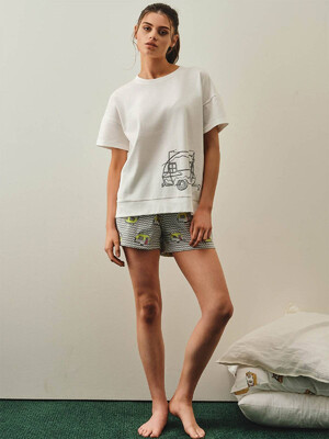 Купить Хлопковый комплект с шортами HAYS 27322 в Украина