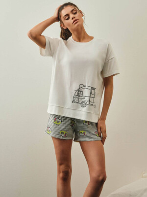 Купить Хлопковый комплект с шортами HAYS 27322 в Украина в Lingerie.ua - Одяг для дому та відпочинку, Фото 12