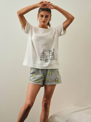 Купить Хлопковый комплект с шортами HAYS 27322 в Украина в Lingerie.ua - Одяг для дому та відпочинку, Фото 11