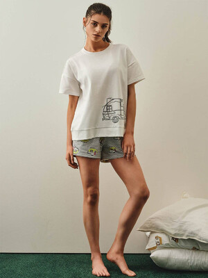 Купить Хлопковый комплект с шортами HAYS 27322 в Украина в Lingerie.ua - Одяг для дому та відпочинку, Фото 7