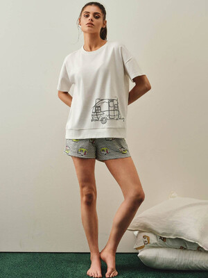 Купить Хлопковый комплект с шортами HAYS 27322 в Украина в Lingerie.ua - Одяг для дому та відпочинку, Фото 14