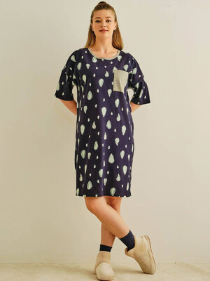 Купить Хлопковая туника большого размера HAYS 27405 в Украина в Lingerie.ua - Одяг для дому та відпочинку, Фото 4