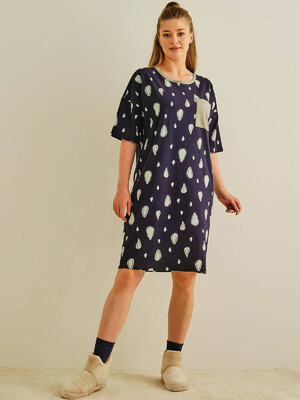 Купить Хлопковая туника большого размера HAYS 27405 в Украина в Lingerie.ua - Одяг для дому та відпочинку, Фото 3