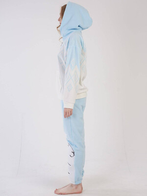 Купить Флисовый костюм с худи VIENETTA 3052180447 в Украина в Lingerie.ua - Одяг для дому та відпочинку, Фото 3