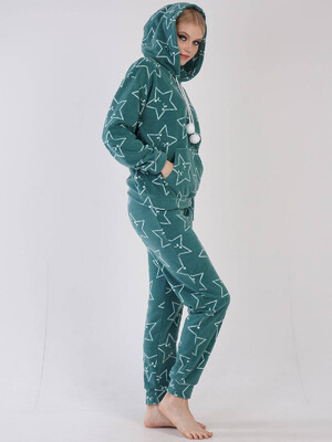 Купить Флисовый теплый костюм с капюшоном VIENETTA 3040420157 в Украина в Lingerie.ua - Одяг для дому та відпочинку, Фото 8