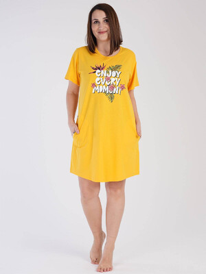 Купить Хлопковая туника с карманами VIENETTA 2113230000 в Украина в Lingerie.ua - Одяг для дому та відпочинку, Фото 1