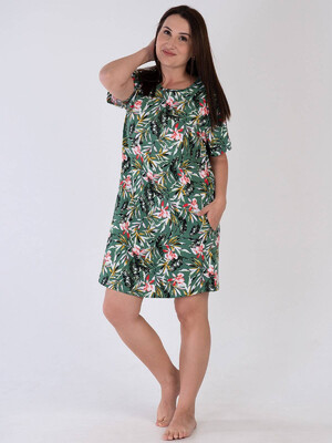 Купить Хлопковая туника с карманами VIENETTA 3100437930 в Украина в Lingerie.ua - Одяг для дому та відпочинку, Фото 1