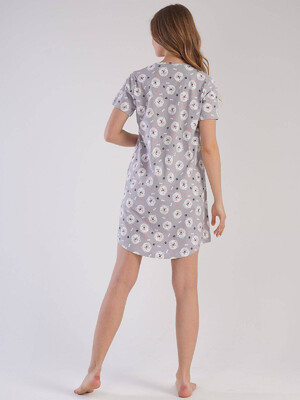 Купить Хлопковая ночная сорочка с коротким рукавом VIENETTA 2124240472 в Украина в Lingerie.ua - Одяг для дому та відпочинку, Фото 6