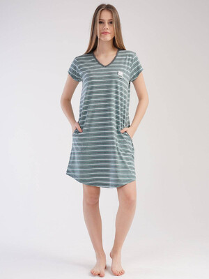 Купить Хлопковая туника с карманами VIENETTA 2125560000 в Украина в Lingerie.ua - Одяг для дому та відпочинку, Фото 6