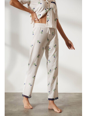 Купить Хлопковая пижама на пуговицах с брюками HAYS 36167 в Украина в Lingerie.ua - Одяг для дому та відпочинку, Фото 7