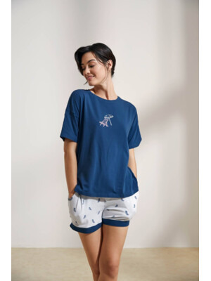 Купить Хлопковый комплект с шортами HAYS 36198 в Украина в Lingerie.ua - Одяг для дому та відпочинку, Фото 11