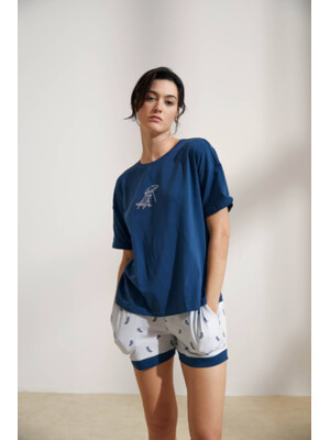 Купить Хлопковый комплект с шортами HAYS 36198 в Украина в Lingerie.ua - Одяг для дому та відпочинку, Фото 6