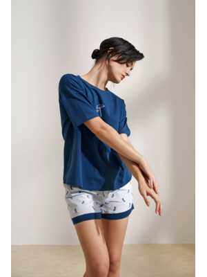 Купить Хлопковый комплект с шортами HAYS 36198 в Украина в Lingerie.ua - Одяг для дому та відпочинку, Фото 4