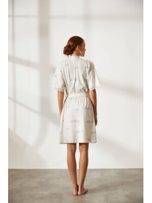 Купить Халат с коротким рукавом и кружевом HAYS 36244 в Украина в Lingerie.ua - Одяг для дому та відпочинку, Фото 6