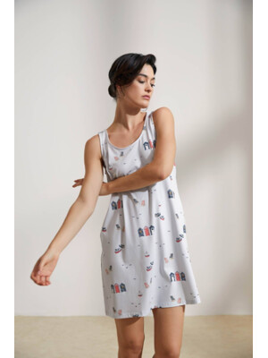 Купить Туника свободного покроя на бретельках HAYS 36468 в Украина в Lingerie.ua - Одяг для дому та відпочинку, Фото 2