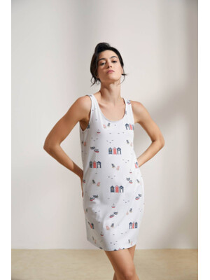 Купить Туника свободного покроя на бретельках HAYS 36468 в Украина в Lingerie.ua - Одяг для дому та відпочинку, Фото 4