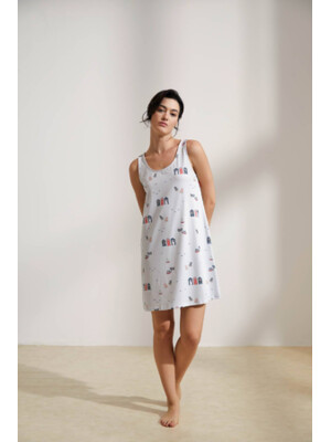 Купить Туника свободного покроя на бретельках HAYS 36468 в Украина в Lingerie.ua - Одяг для дому та відпочинку, Фото 3