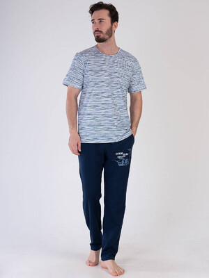 Купить Хлопковый комплект с брюками VIENETTA MAN 3100603878 в Украина в Lingerie.ua - Одяг для дому та відпочинку, Фото 1