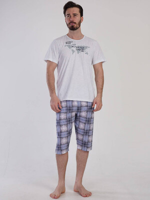 Купить Бавовняний комплект з капрі VIENETTA MAN 3101010478 в Украина