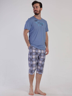 Купить Хлопковый комплект с капри VIENETTA MAN 3101010478 в Украина в Lingerie.ua - Одяг для дому та відпочинку, Фото 2