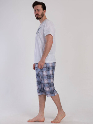 Купить Хлопковый комплект с капри VIENETTA MAN 3101010478 в Украина в Lingerie.ua - Одяг для дому та відпочинку, Фото 4