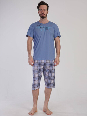 Купить Хлопковый комплект с капри VIENETTA MAN 3101010478 в Украина в Lingerie.ua - Одяг для дому та відпочинку, Фото 5