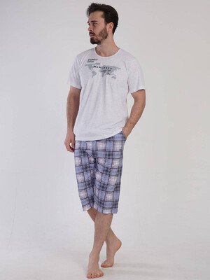 Купить Хлопковый комплект с капри VIENETTA MAN 3101010478 в Украина в Lingerie.ua - Одяг для дому та відпочинку, Фото 6